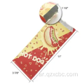 Hot Dog Greaseproof T حقيبة ورق رقائق الألومنيوم